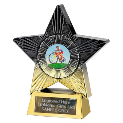 Mountainbike Racing Award (St4) 140mm Star Trophy Gravur gratis