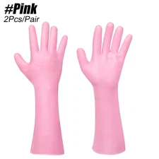  Silicone Gel Gloves Long Tube Elastic Soft Hands Care Moisturizing Skin Care an