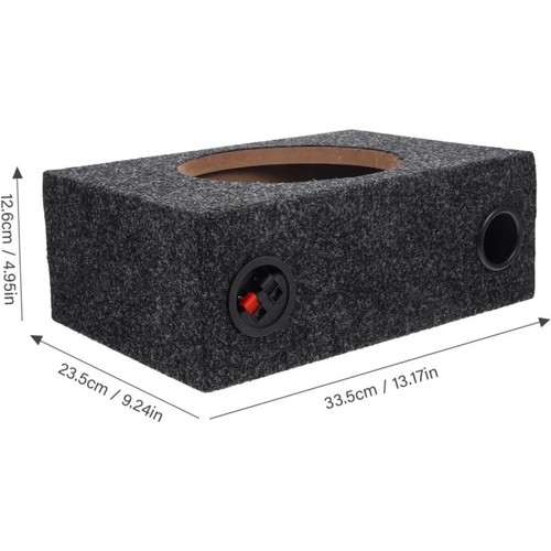 Car Audio Single 12" Speaker Vented Subwoofer Stereo Sub Box Ported Enclosure - Picture 2 of 6