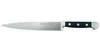 GüDe Alpha Tranchiermesser 210Mm Geschmiedet, Doppelkropf, Schwarz (GUE-1765/21)