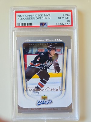 Alex Ovechkin RARE ROOKIE HOLOGRAM REFRACTOR INVESTMENT CARD CAPITALS MVP - Foto 3