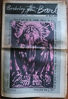 Berkeley Barb People’s Park 1969 edición protesta California años 60 político hippie