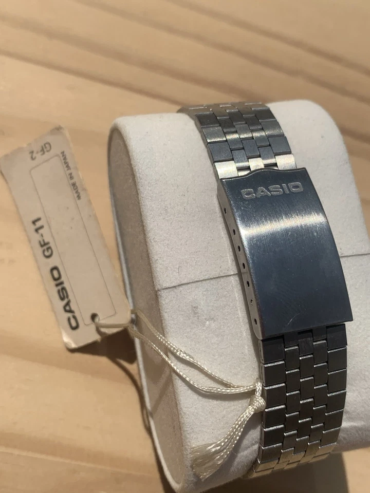 卡西欧 GF 11 'Basketball' 复古超罕见手表 日本制造 NOS — 第 3/3 张图片