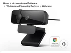 Lenovo Essential FHD Webcam – Black