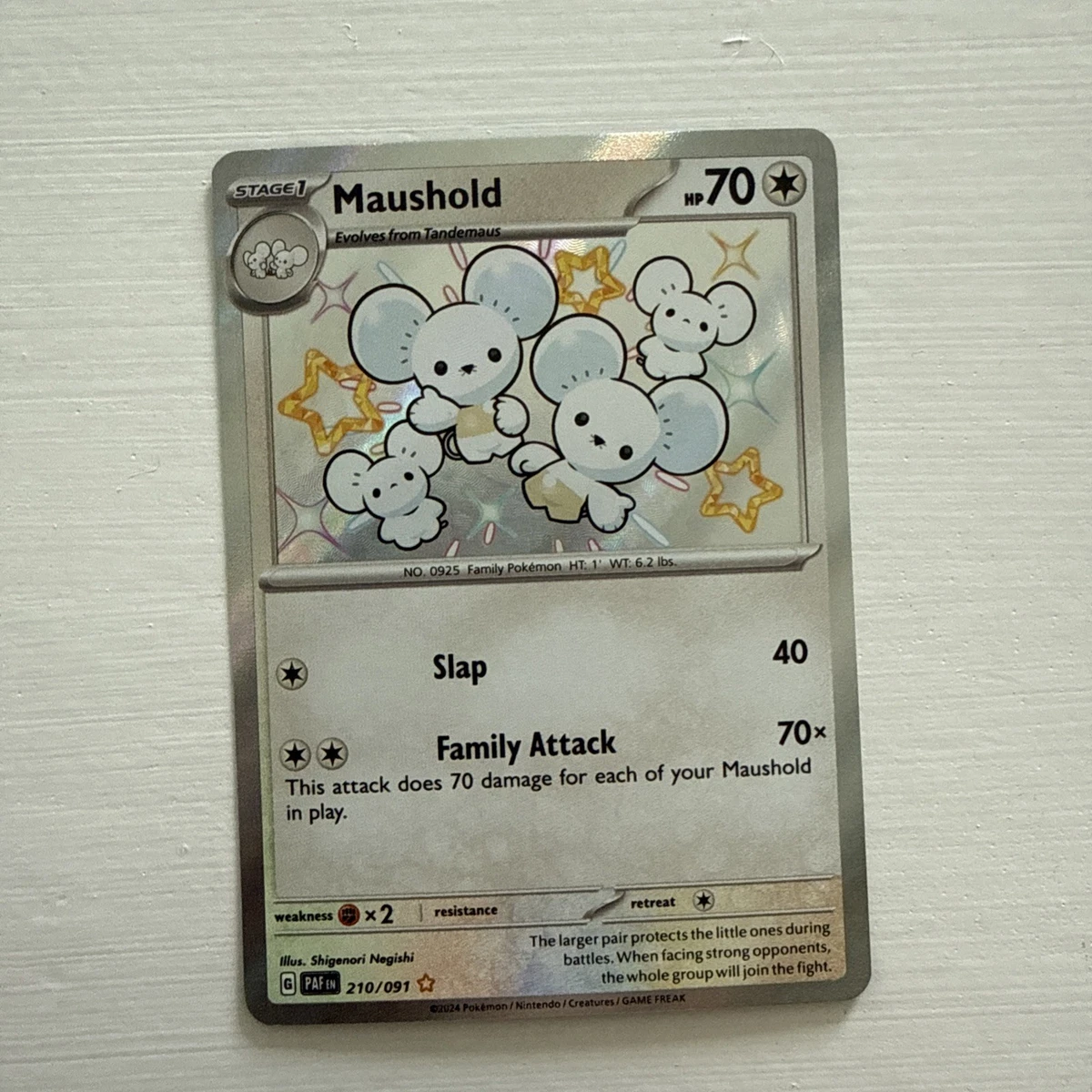Maushold Pokémon TCG Cards for sale | eBay