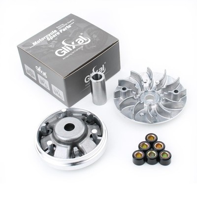 GY6 125cc 150cc Variator Kit, Front Clutch Drive Pulley with 13g Roller Weigh...