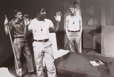 10x7 BW Photo Bruce Davison STREAMERS Hollywood Character Actor