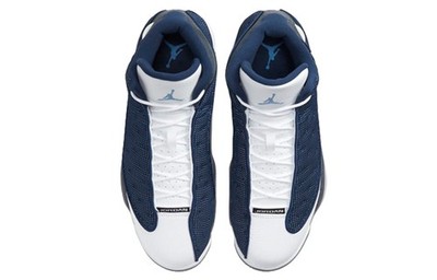 Size 11.5‎ Air Jordan 13 Retro Mid Flint Blue Mens Basketball Shoes 414571-404 Jordan MENS Air Jordan 13 Retro  main image 4