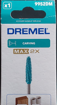 Dremel 9952DM Fräse MAX 2X, Türkis/Silber, 240 V, Modellbau, Neu