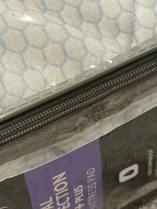 Beautyrest Twin XL Cooling Mattress Pad Cover EUC With Zippered Case