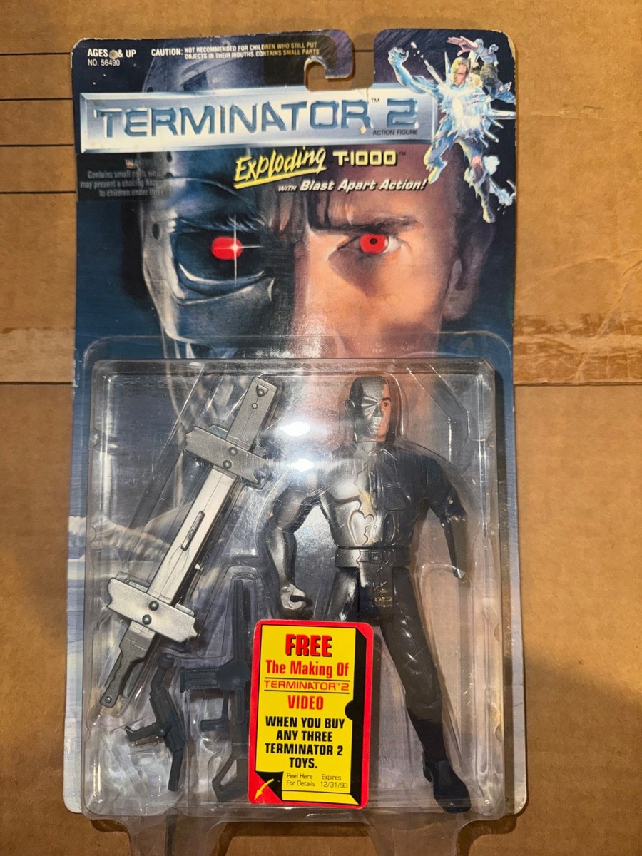 Vintage 1991 Kenner Terminator 2 Judgement Day Exploding T-1000