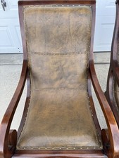 Set Of 2 Gorgeous Swedish Chairs with 2 Foot ...