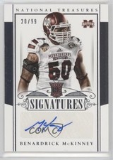 2015 Panini National Treasures College 20/99 Benardrick McKinney #208 Auto 16n7