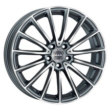 JANTES ROUES MAK KOMET POUR MERCEDES-BENZ CLASSE SLK 7.5X17 5X112 GUN MET-MIRRO