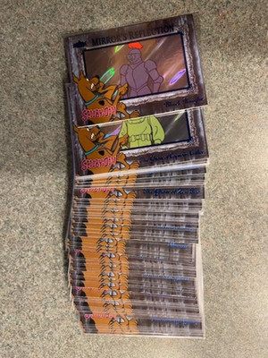 2024 Fleer Scooby Doo Mirror's Reflection Complete Set 50 Cards Insert Phantom