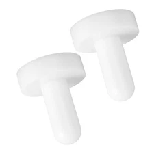 2 Pcs Round Tower Mold Handle Pastry Dough Tart Tamper Pie Crust Shaper