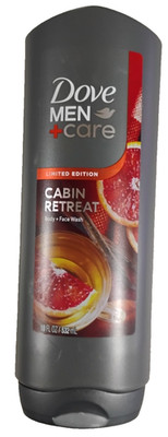 Dove Men + Care Body & Face Wash Cabin Retreat LIMITED EDITION 18 oz. New