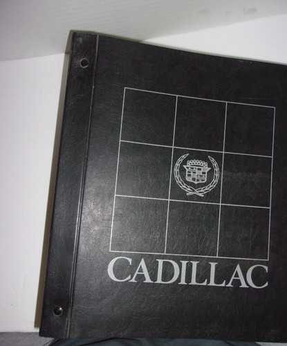 1986 cadillac service information manual eldorado & seville intial edition