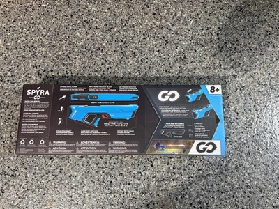 NEW SPYRA Electric Water Blaster Outdoor Squirt Gun Pool  SpyraGO blue.