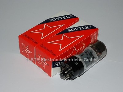 5881WXT   1 Paar (2 pcs.) selektierte Sovtek Röhren-Tubes (=6L6WGC)
