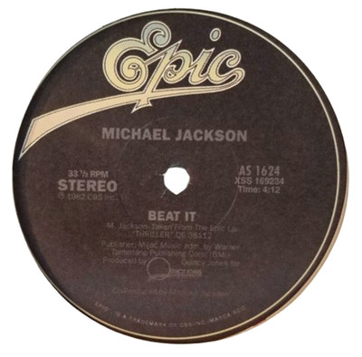Michael Jackson - 'Beat It / P.Y.T. (Pretty Young Thing)' 12''