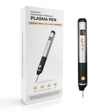 Upgraded Plasma Pen with Blue Light 15 Levels Skin Tag Mole Freckle Removal Tool