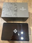 VINTAGE GENUINE Patek Philippe Dark Brown watch box case leather 260412007yA