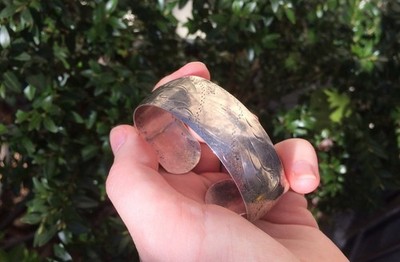 Sterling Cuff Burkhardt Jewelry Toronto: MidCentury Hallmark & Maker s Mark
