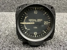 22-991-02-1A (Alt: S-1392N1) Garwin Rate of Climb Indicator (Hazed Glass)