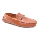 Men Cole Haan Wyatt Horse Bit Driving Mocs Loafers 11.5 M Tan Leather Slip Shoes — photo 4
