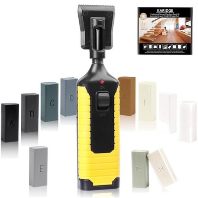 Vinyl Reparaturset für Bodenbeläge - Laminat & Parkett Muster Grau