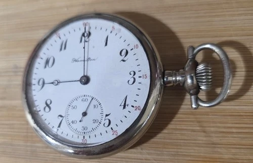 Antique Hamilton 16s 17j Model 2 Grade 975 Pocket Watch . Parts/Repair