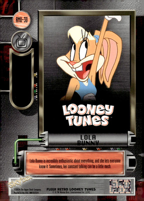 2024 Fleer Retro Looney Tunes #RMU-30 Lola Bunny Metal Universe