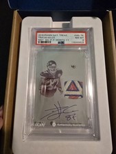 2015 Panini Nat Treasures Travis Kelce Jersey Patch Auto P P Magta 1/1 PSA POP 1