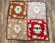 Burberry Limited Edition Queen's Last Jubilee Scarf House Logo