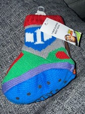 NEXT Disney Toy Story Children Kids Slipper boots Socks size 3 - 5.5 - New Tags