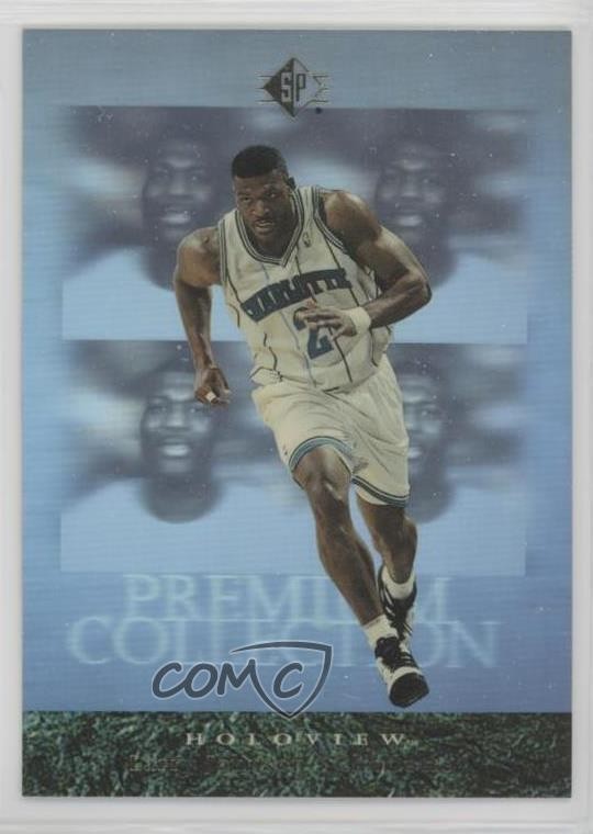 1995-96 SP Premium Collection Holoview Larry Johnson #3 g7g