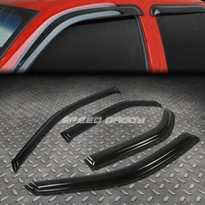 FOR 01-06 ACURA MDX YD1 SMOKE TINT WINDOW VISOR SHADE/SUN WIND/RAIN DEFLECTOR