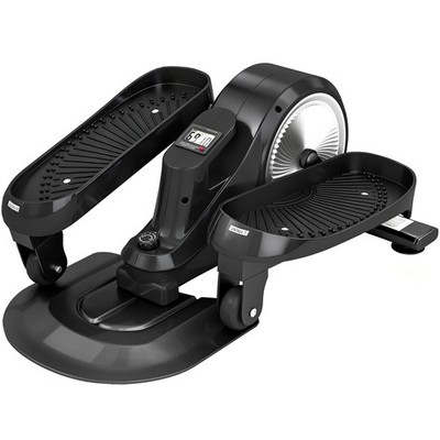 SPORTNOW Unter Schreibtisch Crosstrainer, Pedaltrainer mit LCD-Monitor