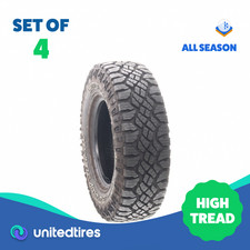 Set Of 4 Used Lt 23575r15 Goodyear Wrangler Duratrac 104101q - 1732 Set Of 4 Used Lt 23575r15 Goodyear Wrangler Duratrac 104101q - 1732