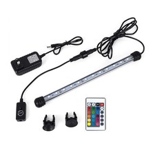 MQ 8 in Submersible LED Aquarium Light, 1.2W Color Changing Fish Tank Light with