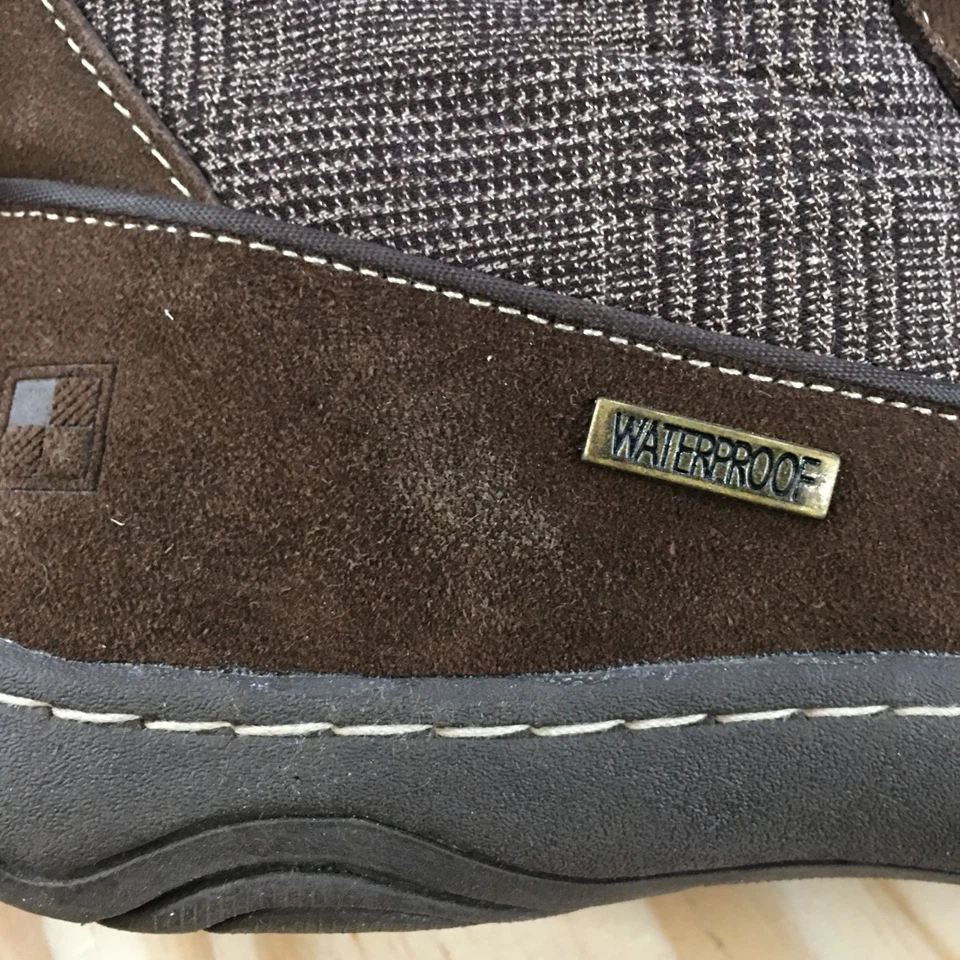 Woolrich Botas Mujer 7 M Impermeable Nieve Cuero Marrón Informal Cómodas Tobillo Top Foto 4 de 4