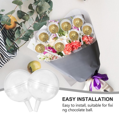 50 Pcs Chocolate Fixes Tray Clear Chocolate Holder - Picture 10 of 12