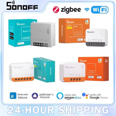 SONOFF Wifi/Zigbee MINIR2 DUALR3 ZBMINIR2 ZBMINIL2 DIY Mini Smart Switch EWeLink