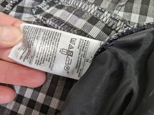 GAP Women's Signature Plaid Skinny Ankle Dress Pants Size 10 X 14 - Picture 8 of 11