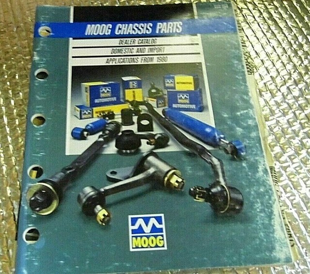 Parts Catalog 1988 MooG Chassis Parts Dealer Domestic & Import from