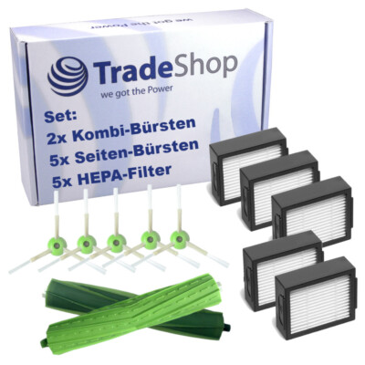 Ersatz Rollenbürsten Für IRobot Roomba I7, I7+, E5, E6, E7 – 1 Set, Kompatibel Mit Staubsauger-Zubehör