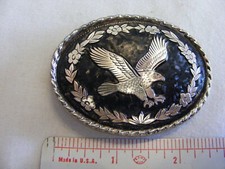 Cowboy Cowgirl Childs Western Belt Buckle Eagle
