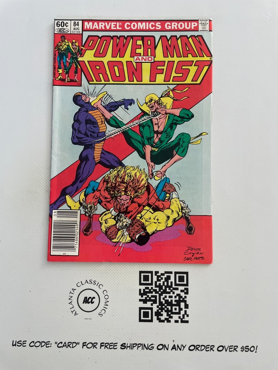 Power Man & Iron Fist # 84 NM- Marvel Comic Book Sabretooth X-Men