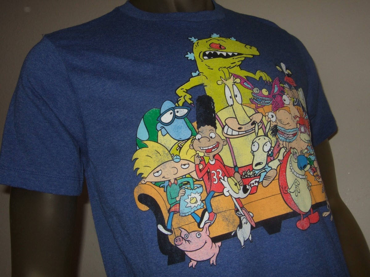 Men's Real Monsters Ren And Stimpy Rocko's Modern Life Nickelodeon